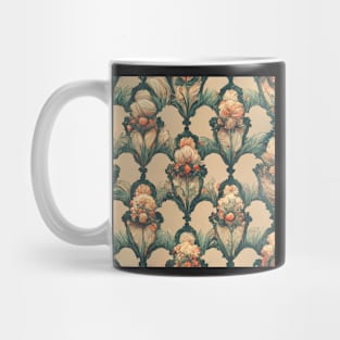 Victorian floral pattern, model 1 Mug